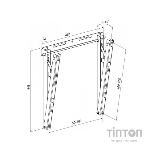 Кронштейн KSL WMO-6341N