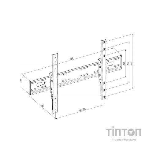 Кронштейн KSL WMO-8261N