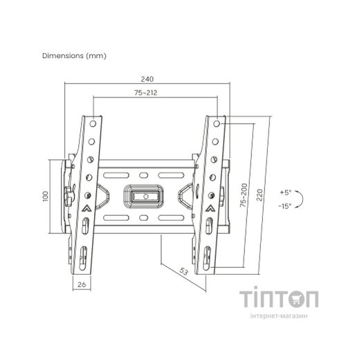 Кронштейн UniBracket BZ02-23