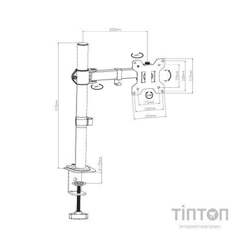 Кронштейн Vinga TD31-1051