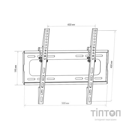 Кронштейн Vinga TM20-4452 чорний