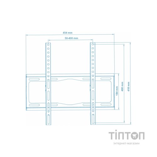 Кронштейн Walfix TV-30B чорний