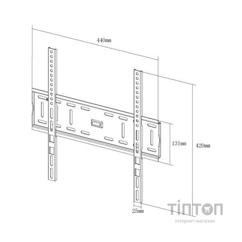 Кронштейн X-Digital STEEL SF305 чорний