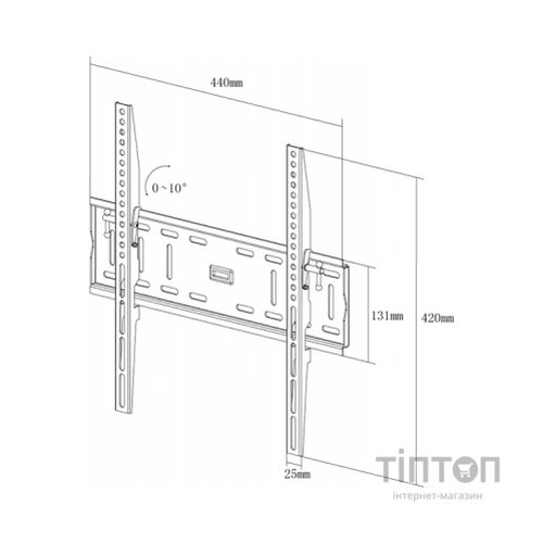 Кронштейн X-Digital STEEL ST315
