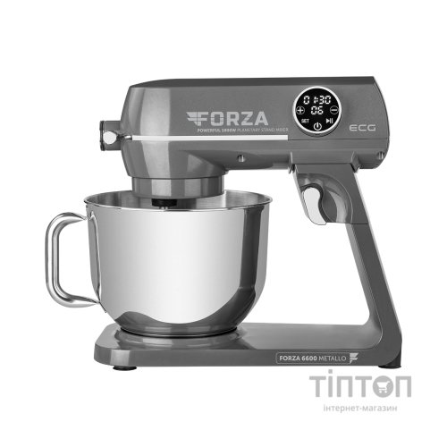 Кухонний комбайн ECG FORZA 6600 Metallo Scuro