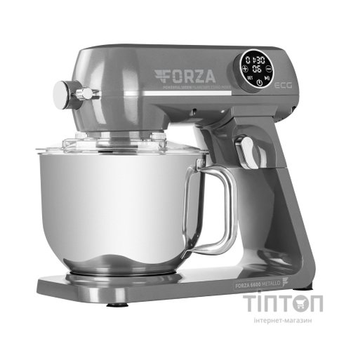 Кухонний комбайн ECG FORZA 6600 Metallo Scuro