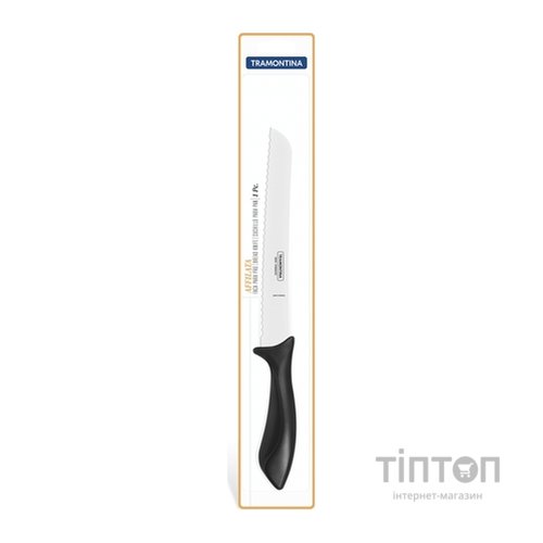 Кухонний ніж Tramontina Affilata Bread 203 мм Black (23652/108)
