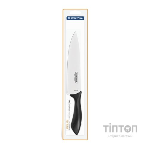 Кухонний ніж Tramontina Affilata Chef 203 мм Black (23654/108)
