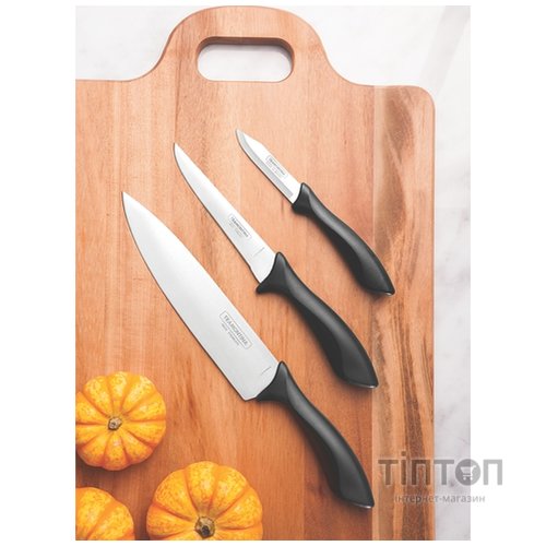 Кухонний ніж Tramontina Affilata Chef 203 мм Black (23654/108)