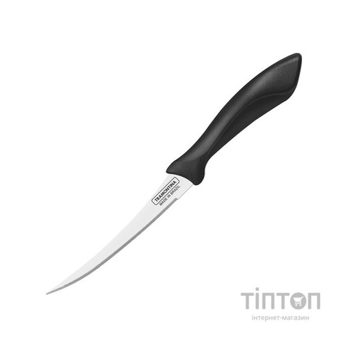 Кухонний ніж Tramontina Affilata для томатов 127 мм Black (23657/105)