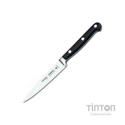 Кухонний ніж Tramontina Century для мяса 102 мм Black (24010/104)