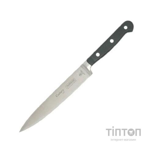 Кухонний ніж Tramontina Century для мяса 152 мм Black (24010/006)