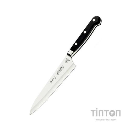 Кухонний ніж Tramontina Century универсальный 177 мм Black (24025/107)