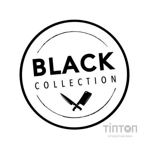 Кухонний ніж Tramontina Churrasco Black мачете для м'яса 253 мм (22844/110)
