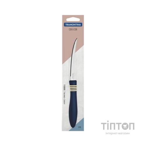 Кухонний ніж Tramontina COR & COR для томатов 127 мм Blue (23462/135)