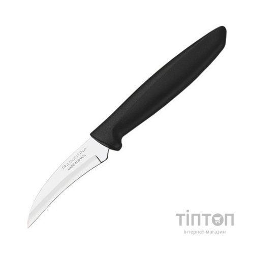 Кухонний ніж Tramontina Plenus 76 мм Black (23419/103)
