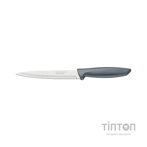 Кухонний ніж Tramontina Plenus Grey 152 мм (23424/166)
