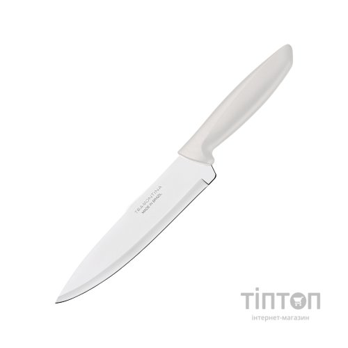 Кухонний ніж Tramontina Plenus Light Grey Chef 178 мм (23426/137)