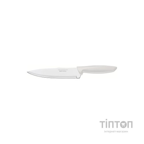 Кухонний ніж Tramontina Plenus Light Grey Chef 178 мм (23426/137)