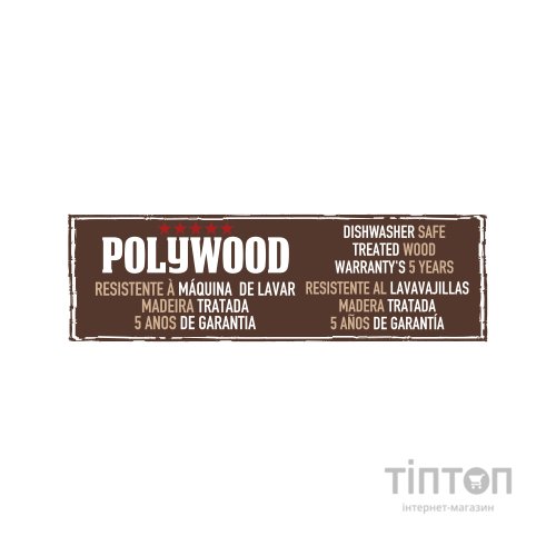 Кухонний ніж Tramontina Polywood 152 мм Червоне Дерево (21131/176)