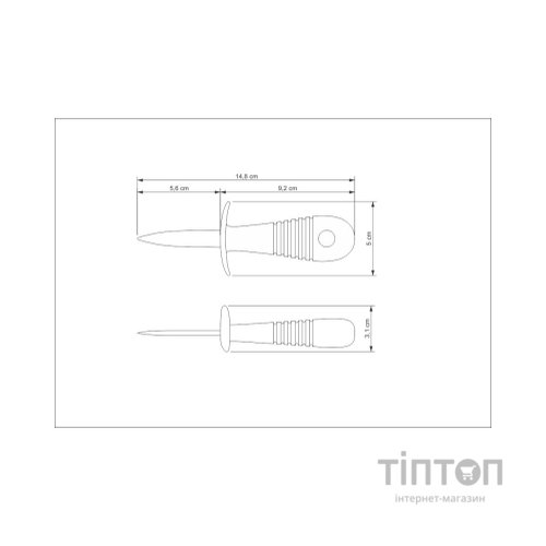 Кухонний ніж Tramontina Utilita Oysters (25684/100)