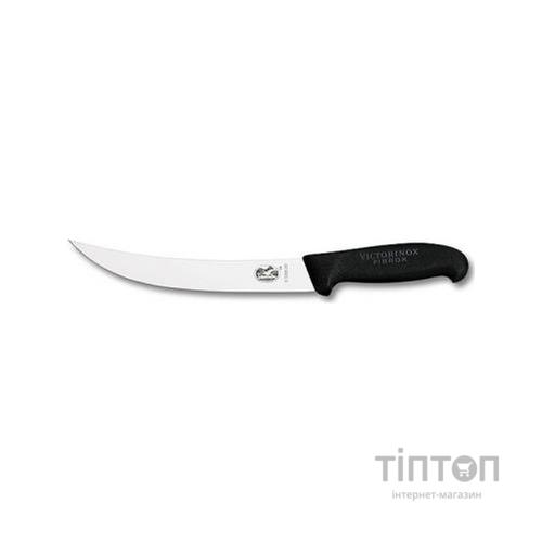 Кухонний ніж Victorinox Fibrox обвалочный 25 см, черный (5.7203.25)