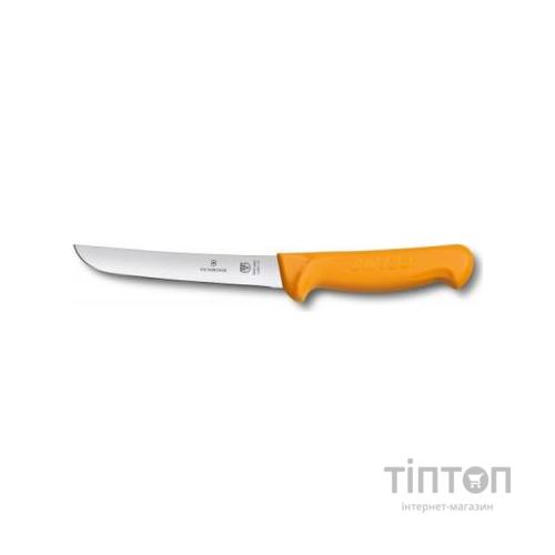 Кухонний ніж Victorinox Swibo, Boning, оранжевый, широкий, 16 см (5.8407.16)