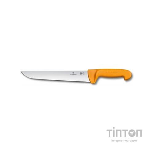 Кухонний ніж Victorinox Swibo, Butcher, оранжевый, 24 см (5.8431.24)