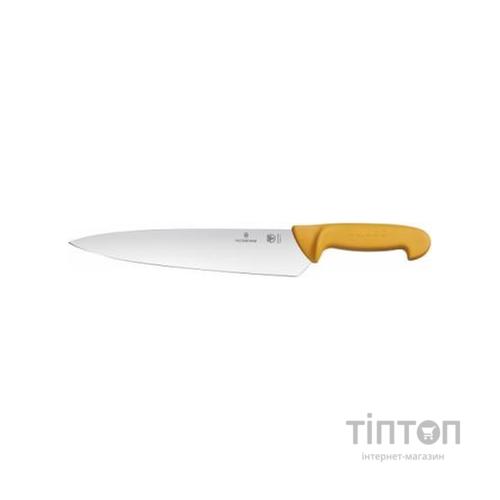 Кухонний ніж Victorinox Swibo, Carving, оранжевый, 21 см (5.8451.21)