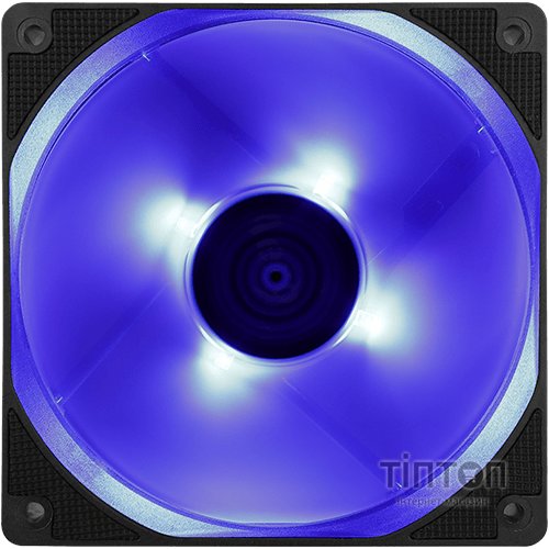 Кулер Aerocool Motion 12 Plus Blue 120мм 3-Pin + Molex