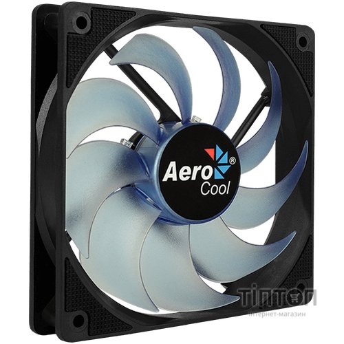 Кулер Aerocool Motion 12 Plus Blue 120мм 3-Pin + Molex