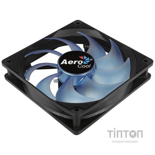 Кулер Aerocool Motion 12 Plus Blue 120мм 3-Pin + Molex