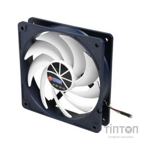 Кулер для корпуса TITAN TFD-14025 H 12 ZP/KU (RB)