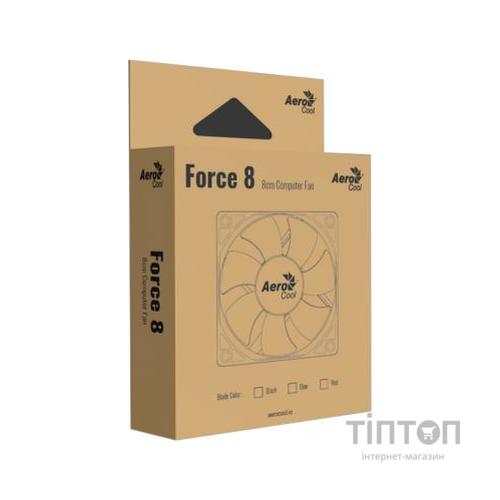 Кулер до корпусу AeroCool 4718009157927 (Force 8 Black Molex)