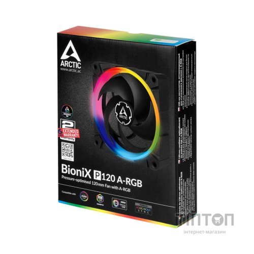 Кулер до корпусу Arctic BioniX P120 A-RGB (ACFAN00146A)