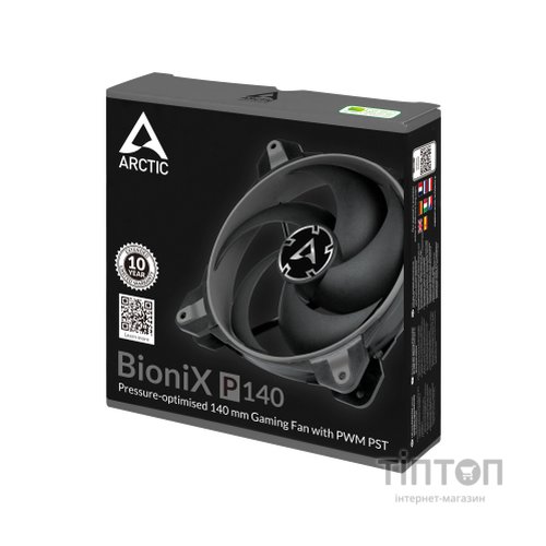 Кулер до корпусу Arctic BioniX P140 Grey (ACFAN00159A)