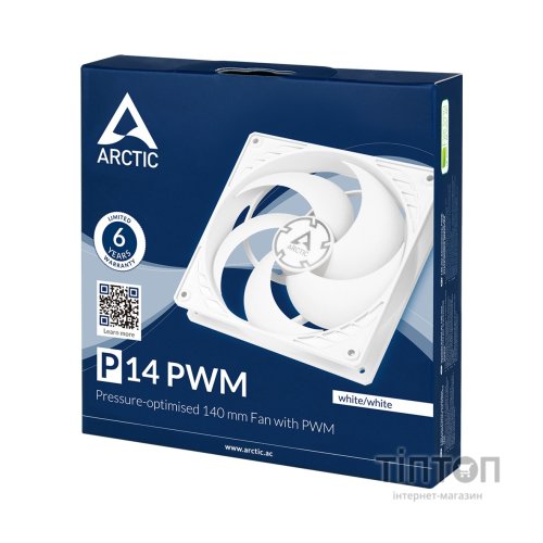 Кулер до корпусу Arctic P14 PWM (ACFAN00222A)