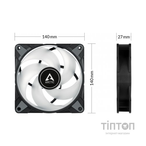 Кулер до корпусу Arctic P14 PWM PST A-RGB (ACFAN00239A)