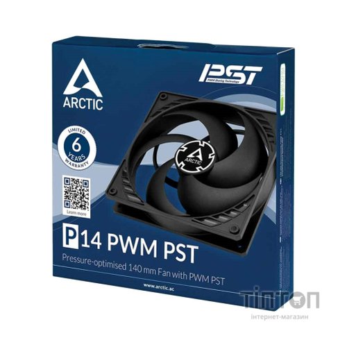 Кулер до корпусу Arctic P14 PWM PST (ACFAN00125A)