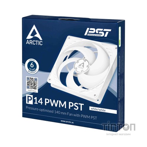Кулер до корпусу Arctic P14 PWM PST (ACFAN00197A)
