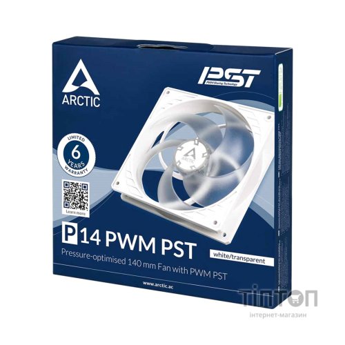 Кулер до корпусу Arctic P14 PWM PST (ACFAN00221A)