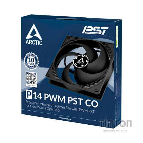 Кулер до корпусу Arctic P14 PWM PST CO (ACFAN00126A)