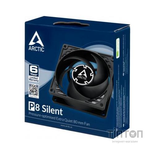 Кулер до корпусу Arctic P8 black (ACFAN00147A)