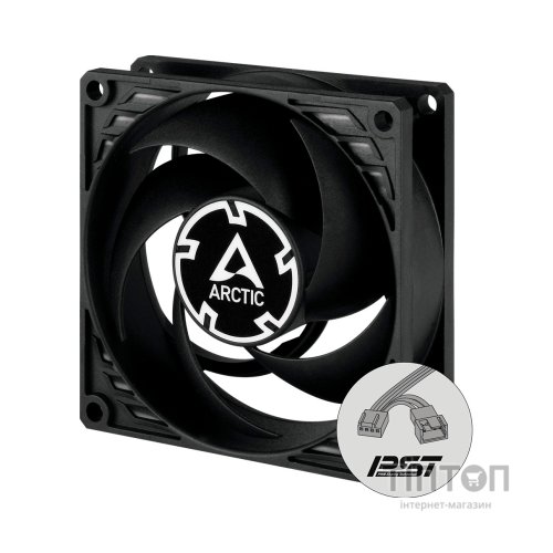 Кулер до корпусу Arctic P8 PWM PST CO (Black) (ACFAN00151A)