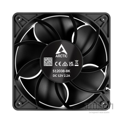 Кулер до корпусу Arctic S12038-8K 3-Pack (ACFAN00302A)