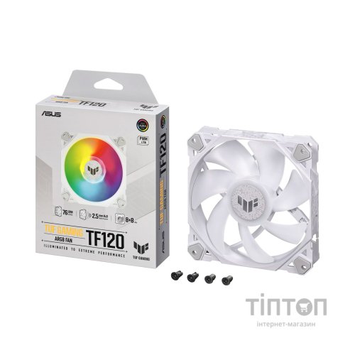 Кулер до корпусу ASUS TUF GAMING TF120 ARGB (90DA0033-B09000)