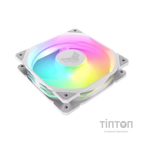 Кулер до корпусу ASUS TUF Gaming TR120 ARGB Reverse White (90DA00D3-B09000)