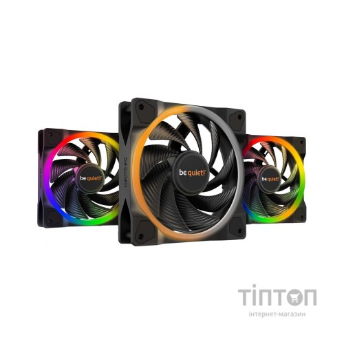 Кулер до корпусу Be quiet! Light Wings 140mm PWM 3 pcs (BL078)