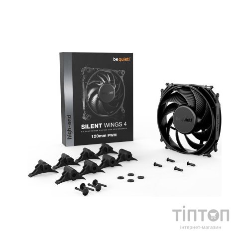 Кулер до корпусу Be quiet! Silent Wings 4 120mm PWM (BL093)