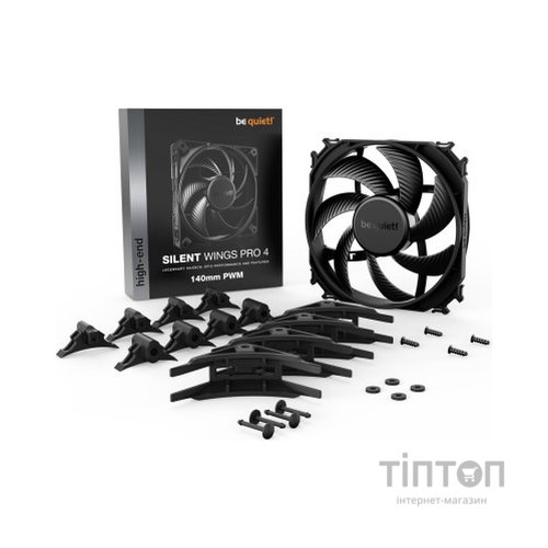 Кулер до корпусу Be quiet! Silent Wings PRO 4 140mm PWM (BL099)